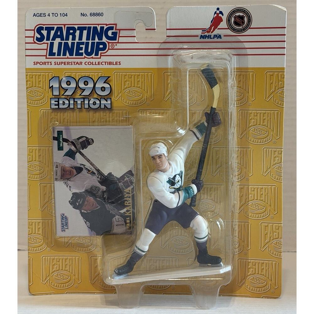 1996 Action Figure STARTING LINEUP KENNER Paul Kariya NOS NEW FREE SHIPPING